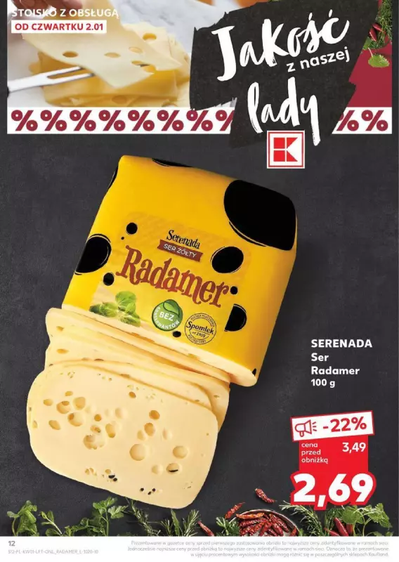 Kaufland - gazetka promocyjna Oferta Kaufland od czwartku 02.01 do środy 08.01 - strona 12