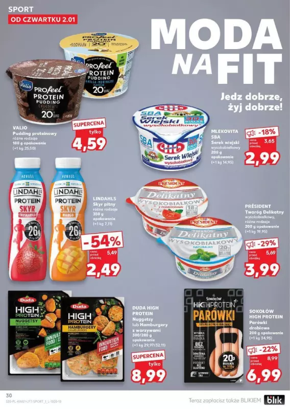 Kaufland - gazetka promocyjna Oferta Kaufland od czwartku 02.01 do środy 08.01 - strona 30