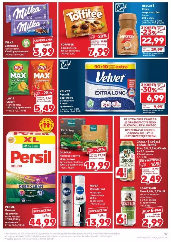 Kaufland - gazetka promocyjna Oferta Kaufland od czwartku 02.01 do środy 08.01 - strona 19