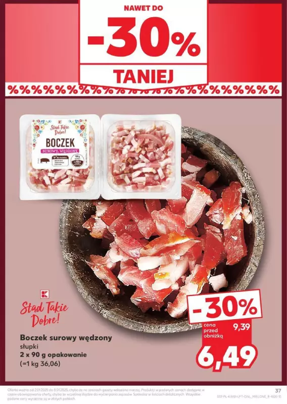 Kaufland - gazetka promocyjna Oferta Kaufland od czwartku 02.01 do środy 08.01 - strona 37