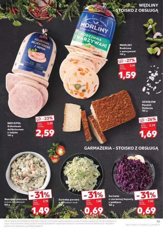 Kaufland - gazetka promocyjna Oferta Kaufland od czwartku 02.01 do środy 08.01 - strona 15