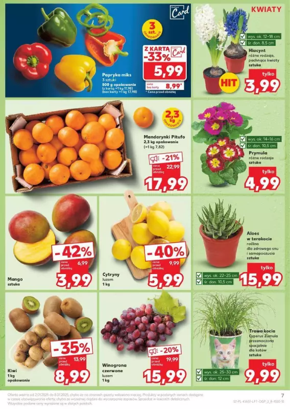 Kaufland - gazetka promocyjna Oferta Kaufland od czwartku 02.01 do środy 08.01 - strona 7