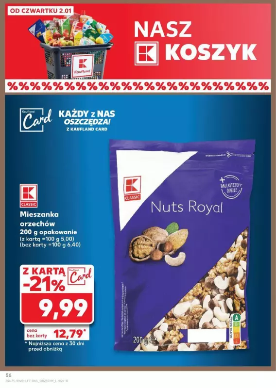 Kaufland - gazetka promocyjna Oferta Kaufland od czwartku 02.01 do środy 08.01 - strona 56