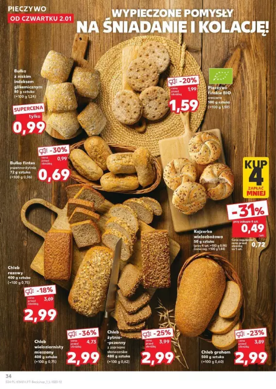 Kaufland - gazetka promocyjna Oferta Kaufland od czwartku 02.01 do środy 08.01 - strona 34