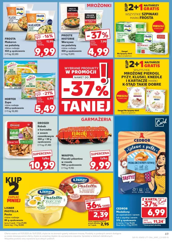 Kaufland - gazetka promocyjna Oferta Kaufland  do środy 15.01 - strona 69