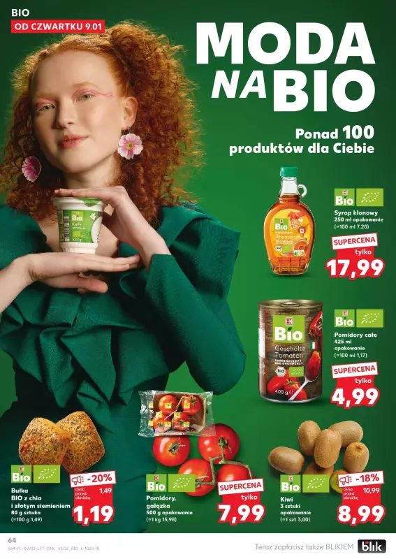 Kaufland - gazetka promocyjna Oferta Kaufland  do środy 15.01 - strona 64