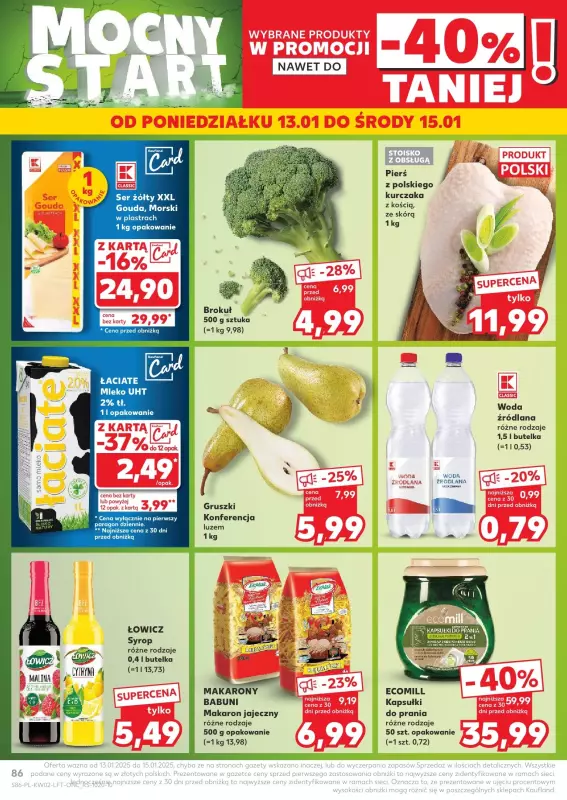 Kaufland - gazetka promocyjna Oferta Kaufland  do środy 15.01 - strona 86