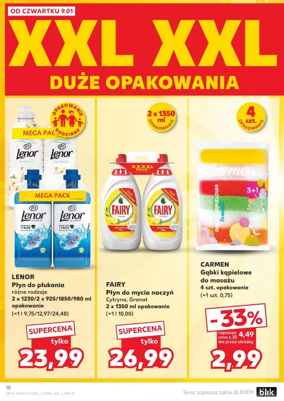 Kaufland - gazetka promocyjna Oferta Kaufland  do środy 15.01 - strona 18