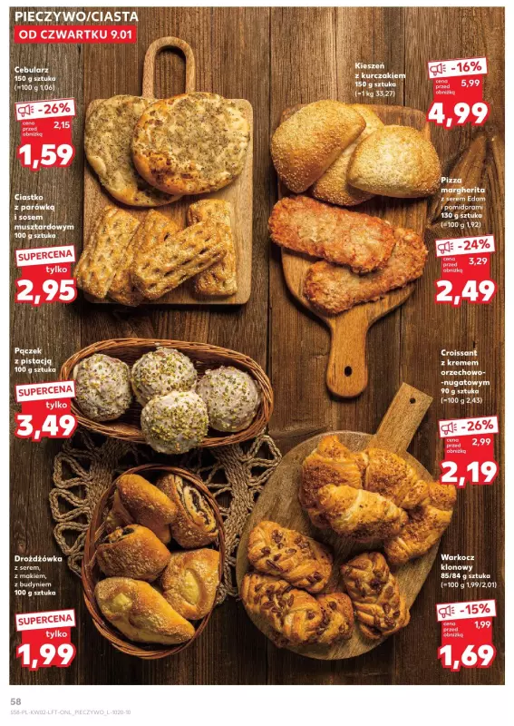 Kaufland - gazetka promocyjna Oferta Kaufland  do środy 15.01 - strona 58