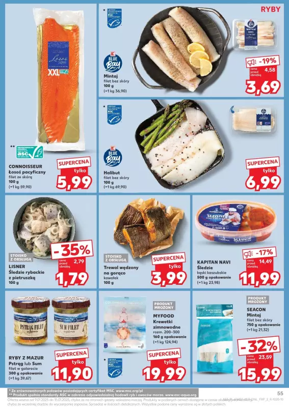 Kaufland - gazetka promocyjna Oferta Kaufland  do środy 15.01 - strona 55