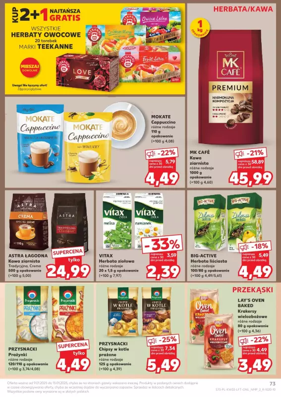 Kaufland - gazetka promocyjna Oferta Kaufland  do środy 15.01 - strona 73