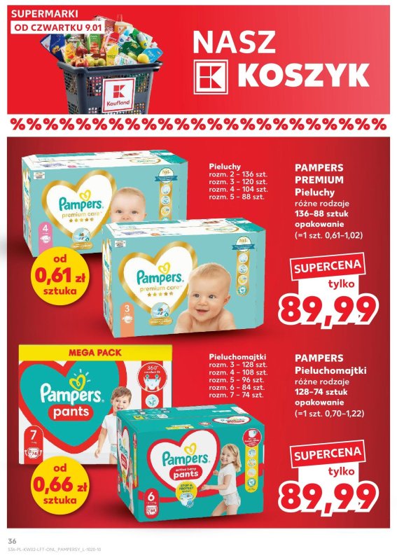 Kaufland - gazetka promocyjna Oferta Kaufland  do środy 15.01 - strona 36