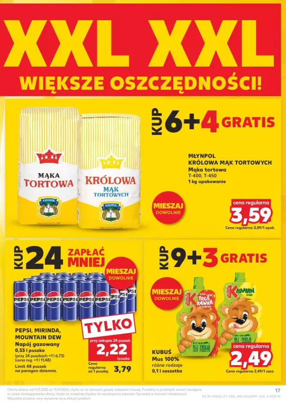 Kaufland - gazetka promocyjna Oferta Kaufland  do środy 15.01 - strona 17