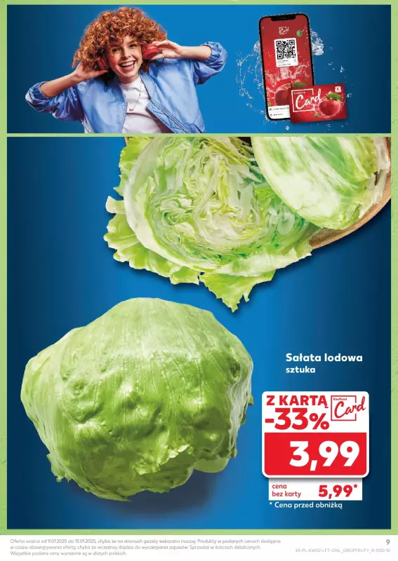 Kaufland - gazetka promocyjna Oferta Kaufland  do środy 15.01 - strona 9