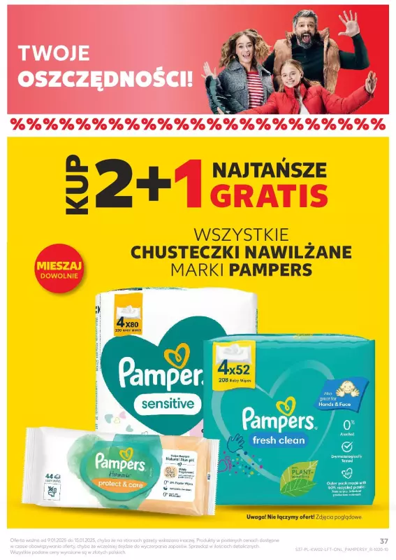 Kaufland - gazetka promocyjna Oferta Kaufland  do środy 15.01 - strona 37