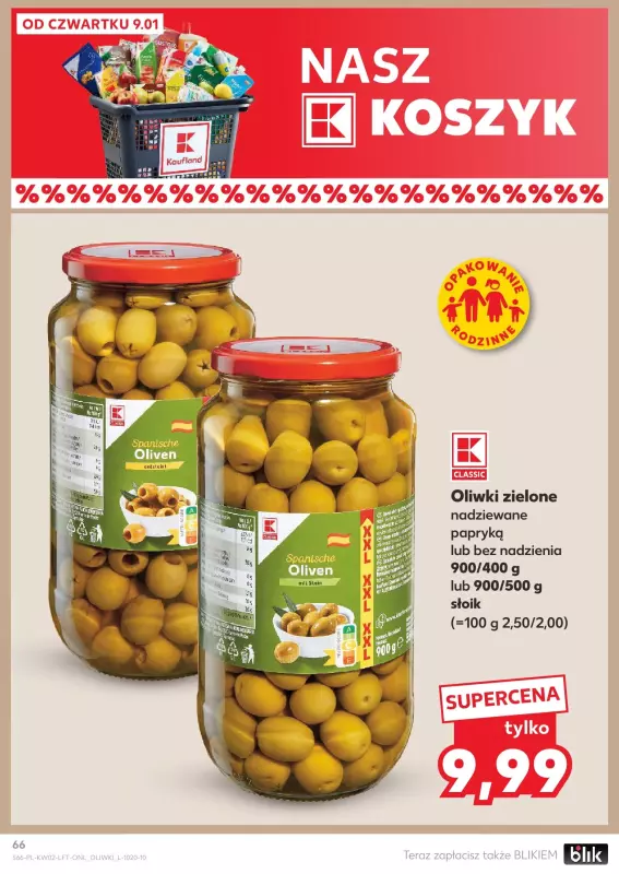 Kaufland - gazetka promocyjna Oferta Kaufland  do środy 15.01 - strona 66