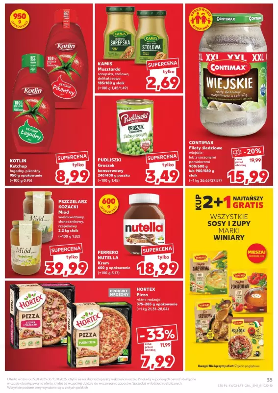 Kaufland - gazetka promocyjna Oferta Kaufland  do środy 15.01 - strona 35