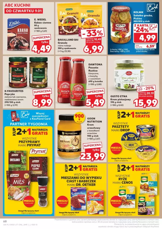 Kaufland - gazetka promocyjna Oferta Kaufland  do środy 15.01 - strona 68