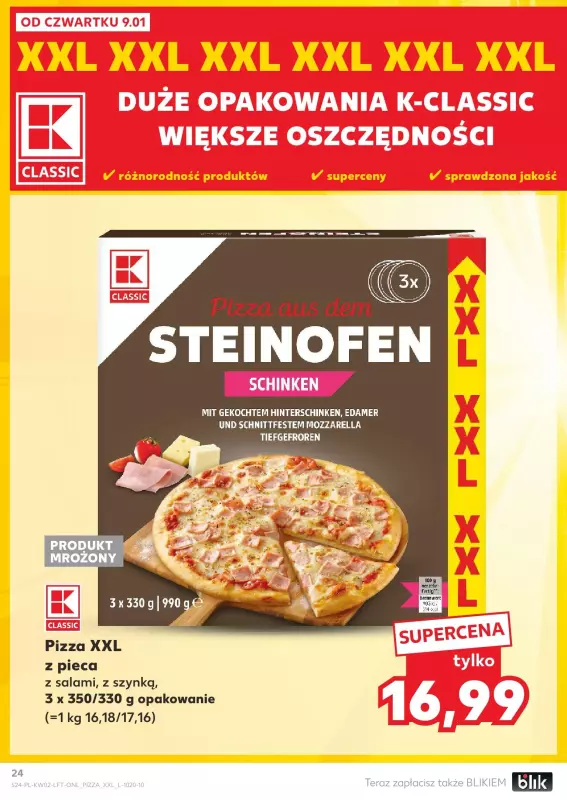 Kaufland - gazetka promocyjna Oferta Kaufland  do środy 15.01 - strona 24