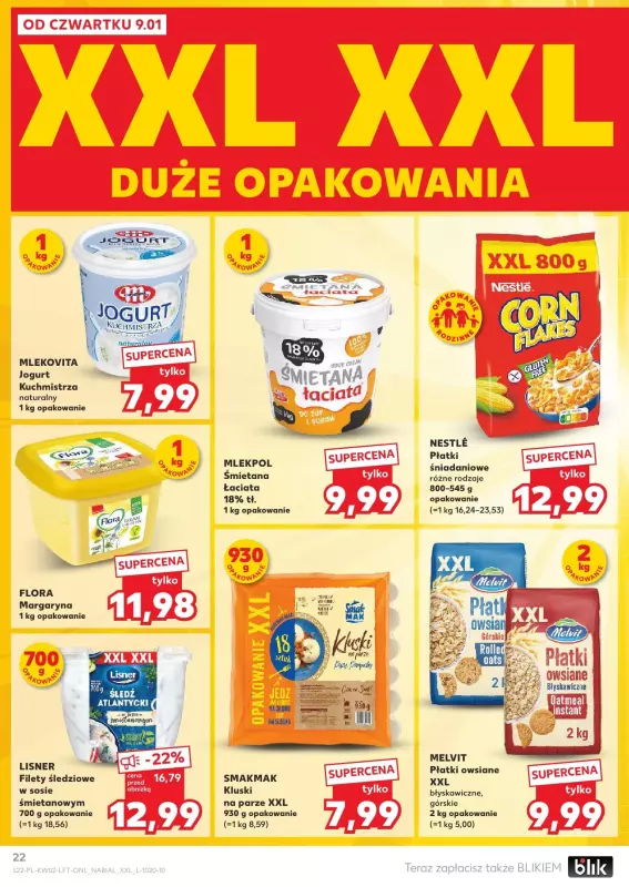 Kaufland - gazetka promocyjna Oferta Kaufland  do środy 15.01 - strona 22