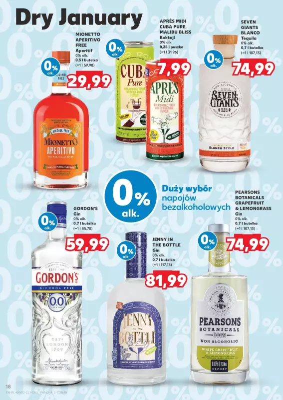 Kaufland - gazetka promocyjna Barek Kauflandu  do środy 22.01 - strona 18