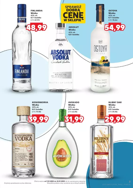 Kaufland - gazetka promocyjna Barek Kauflandu  do środy 22.01 - strona 3