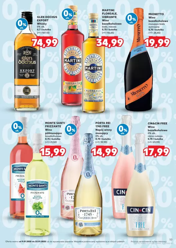 Kaufland - gazetka promocyjna Barek Kauflandu  do środy 22.01 - strona 19