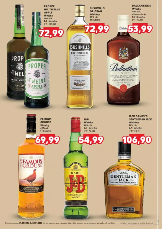 Kaufland - gazetka promocyjna Barek Kauflandu  do środy 22.01 - strona 11