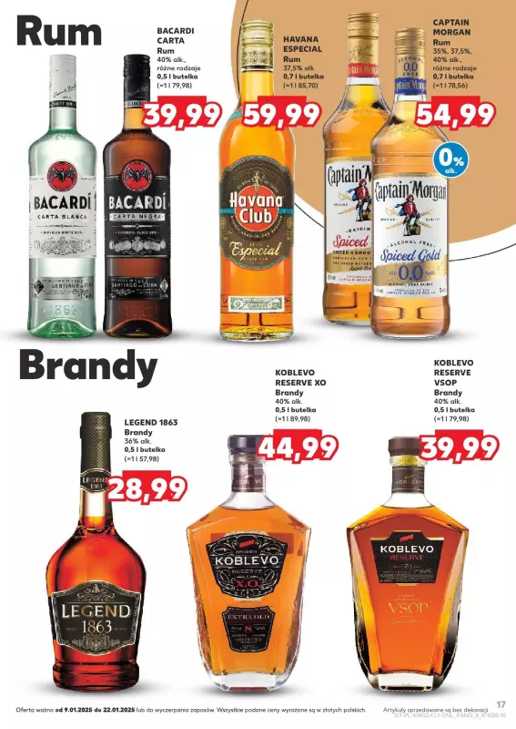 Kaufland - gazetka promocyjna Barek Kauflandu  do środy 22.01 - strona 17