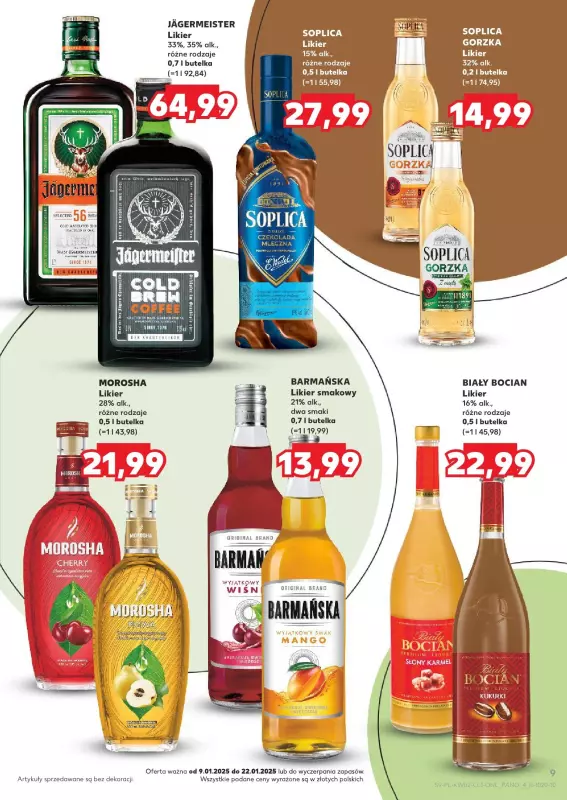 Kaufland - gazetka promocyjna Barek Kauflandu  do środy 22.01 - strona 9