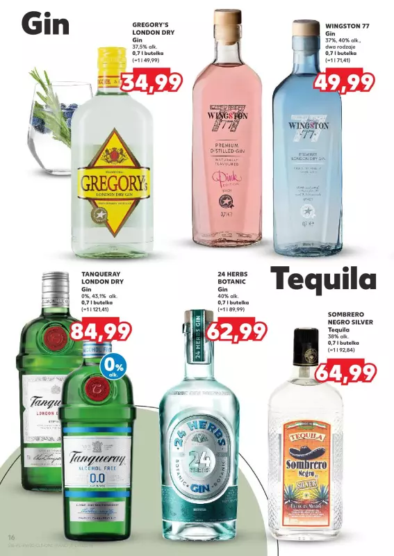 Kaufland - gazetka promocyjna Barek Kauflandu  do środy 22.01 - strona 16