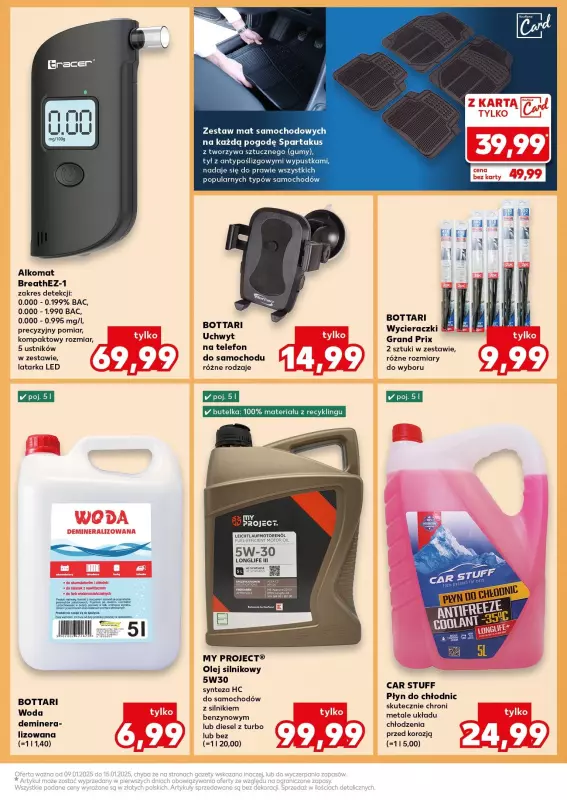 Kaufland - gazetka promocyjna Oferta Kaufland - Non Food od czwartku 09.01 do środy 15.01 - strona 9