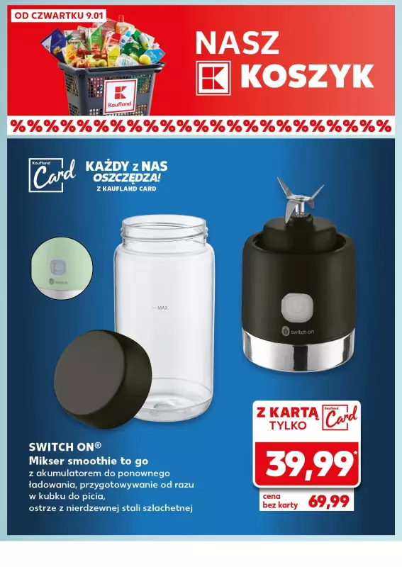 Kaufland - gazetka promocyjna Oferta Kaufland - Non Food od czwartku 09.01 do środy 15.01 - strona 10