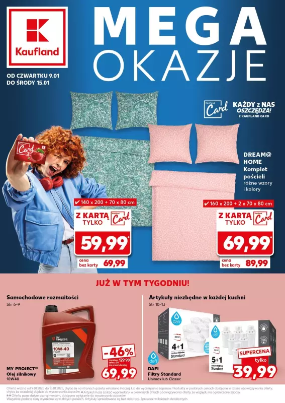 Kaufland - gazetka promocyjna Oferta Kaufland - Non Food od czwartku 09.01 do środy 15.01