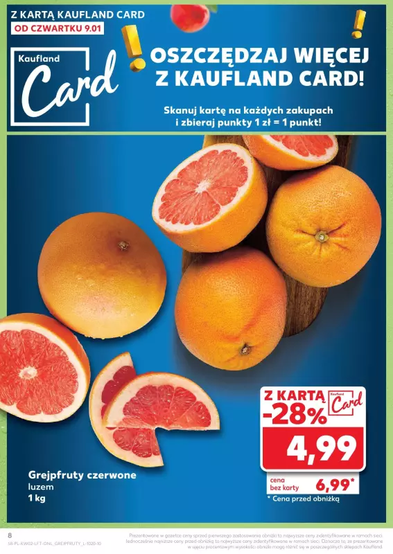 Kaufland - gazetka promocyjna Oferta Kaufland od czwartku 09.01 do środy 15.01 - strona 8