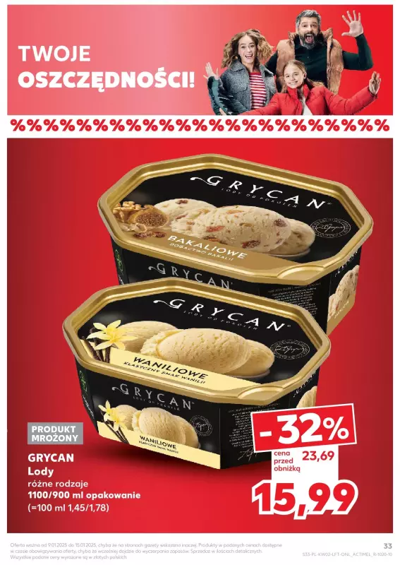 Kaufland - gazetka promocyjna Oferta Kaufland od czwartku 09.01 do środy 15.01 - strona 33