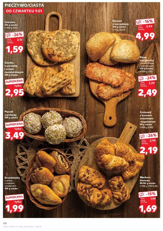 Kaufland - gazetka promocyjna Oferta Kaufland od czwartku 09.01 do środy 15.01 - strona 60