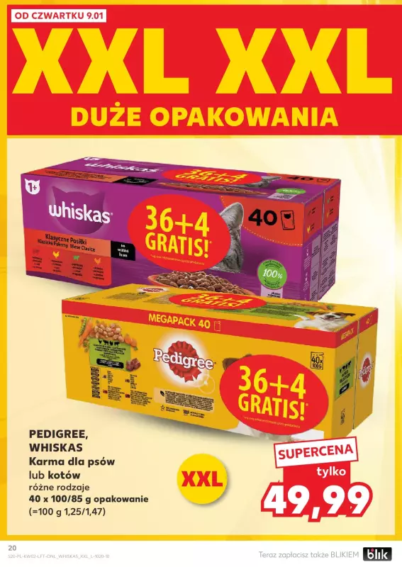 Kaufland - gazetka promocyjna Oferta Kaufland od czwartku 09.01 do środy 15.01 - strona 20