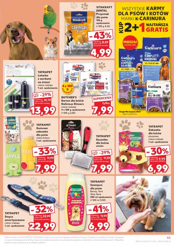 Kaufland - gazetka promocyjna Oferta Kaufland  do środy 22.01 - strona 85