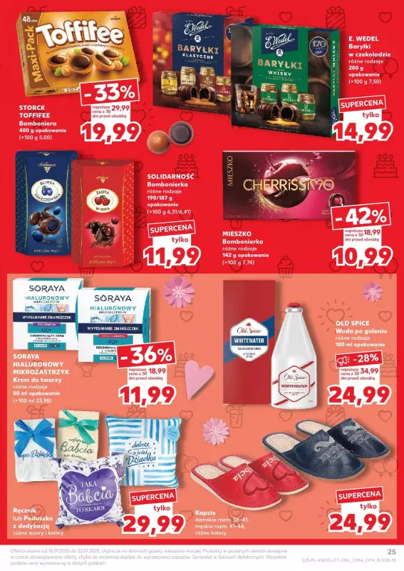 Kaufland - gazetka promocyjna Oferta Kaufland  do środy 22.01 - strona 25