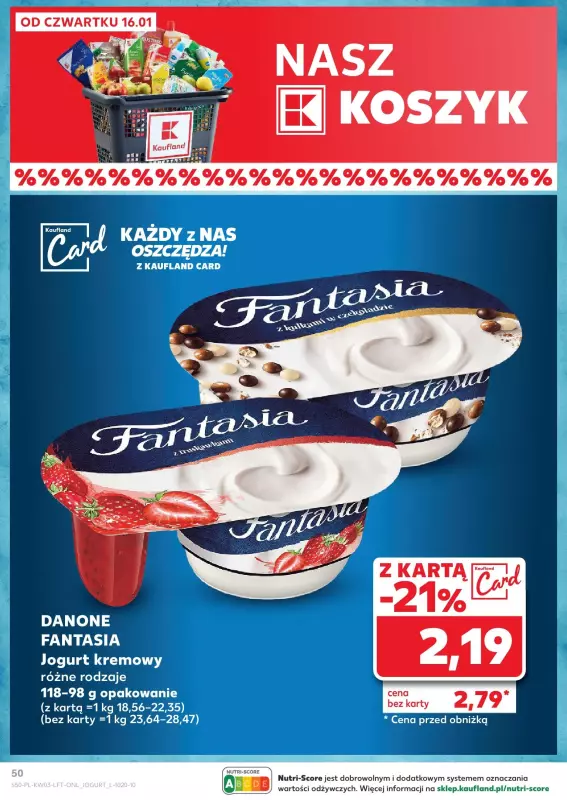 Kaufland - gazetka promocyjna Oferta Kaufland  do środy 22.01 - strona 50