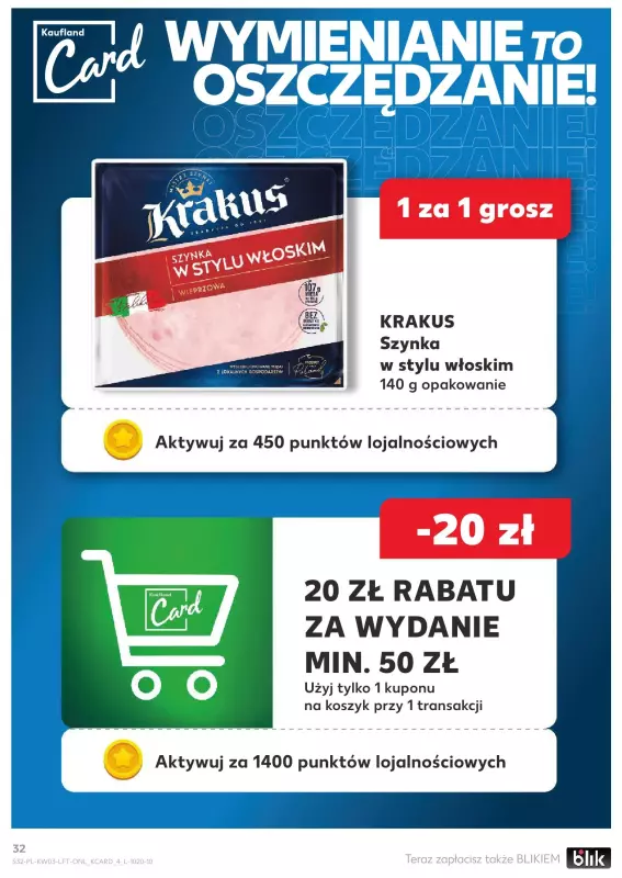 Kaufland - gazetka promocyjna Oferta Kaufland od czwartku 16.01 do środy 22.01 - strona 32