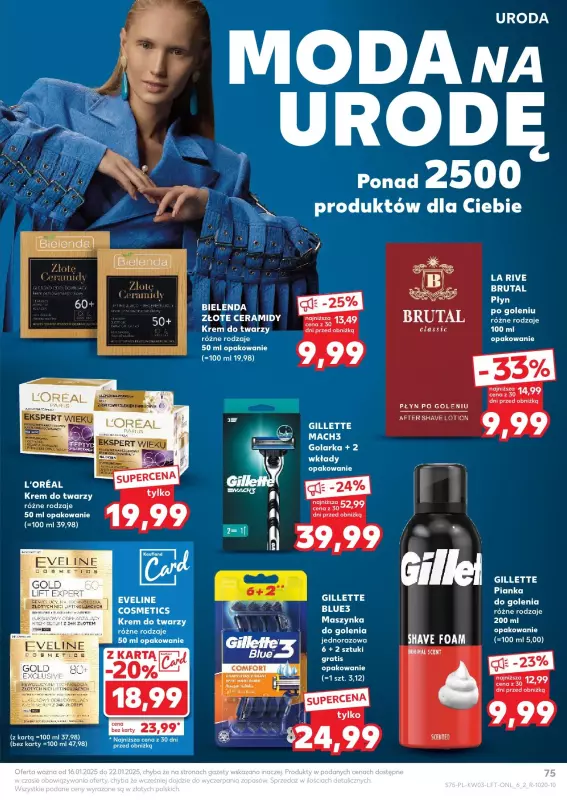 Kaufland - gazetka promocyjna Oferta Kaufland od czwartku 16.01 do środy 22.01 - strona 75