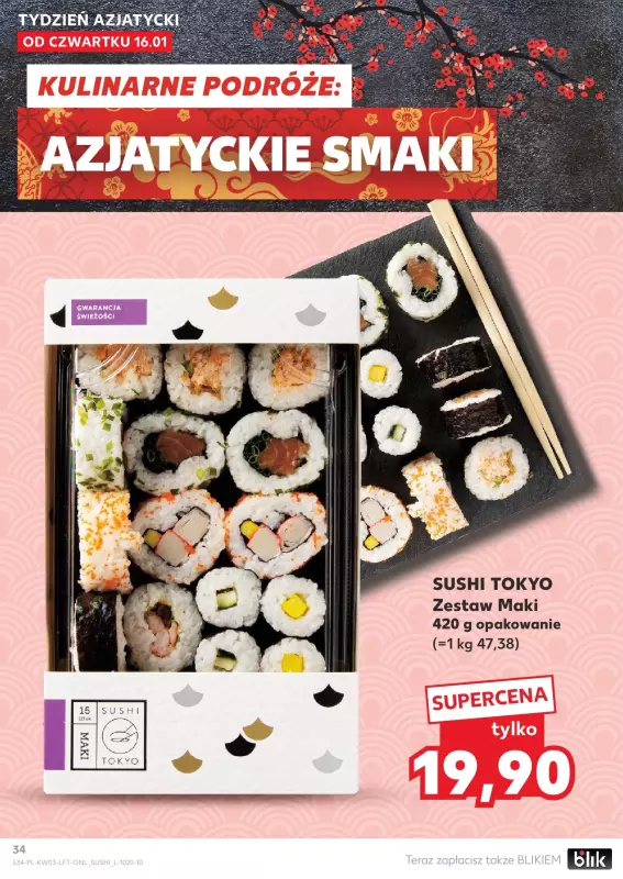 Kaufland - gazetka promocyjna Oferta Kaufland od czwartku 16.01 do środy 22.01 - strona 34