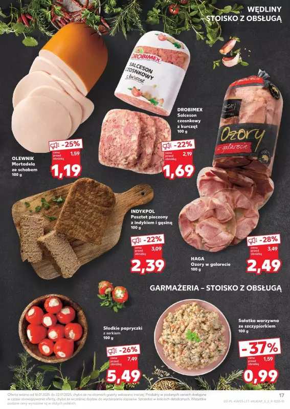 Kaufland - gazetka promocyjna Oferta Kaufland od czwartku 16.01 do środy 22.01 - strona 17