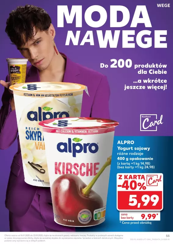 Kaufland - gazetka promocyjna Oferta Kaufland od czwartku 16.01 do środy 22.01 - strona 55