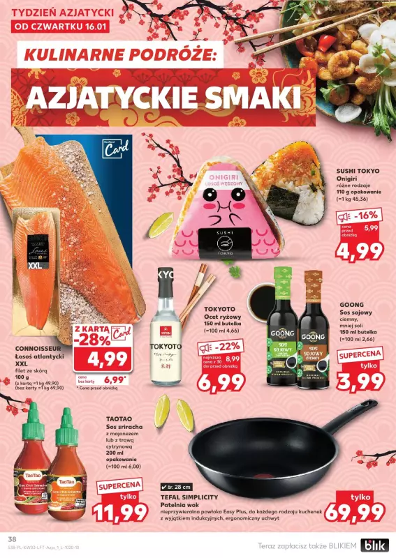 Kaufland - gazetka promocyjna Oferta Kaufland od czwartku 16.01 do środy 22.01 - strona 38