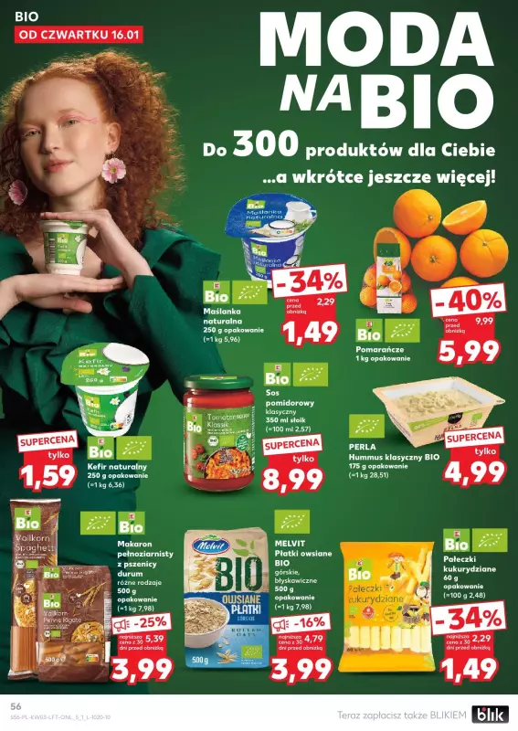 Kaufland - gazetka promocyjna Oferta Kaufland od czwartku 16.01 do środy 22.01 - strona 56