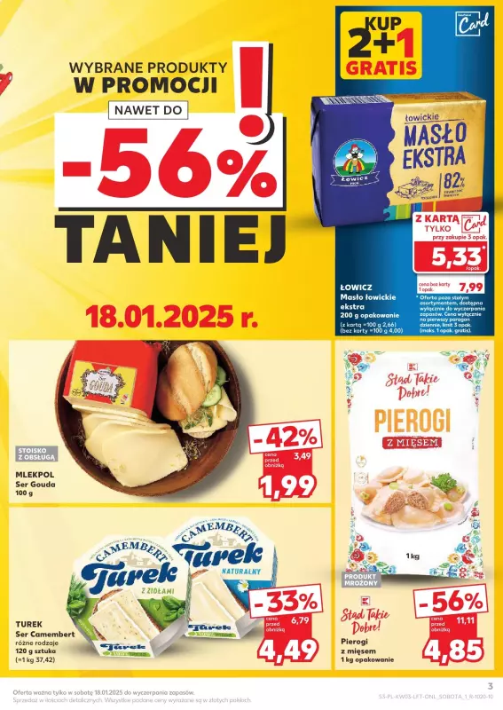 Kaufland - gazetka promocyjna Oferta Kaufland od czwartku 16.01 do środy 22.01 - strona 3