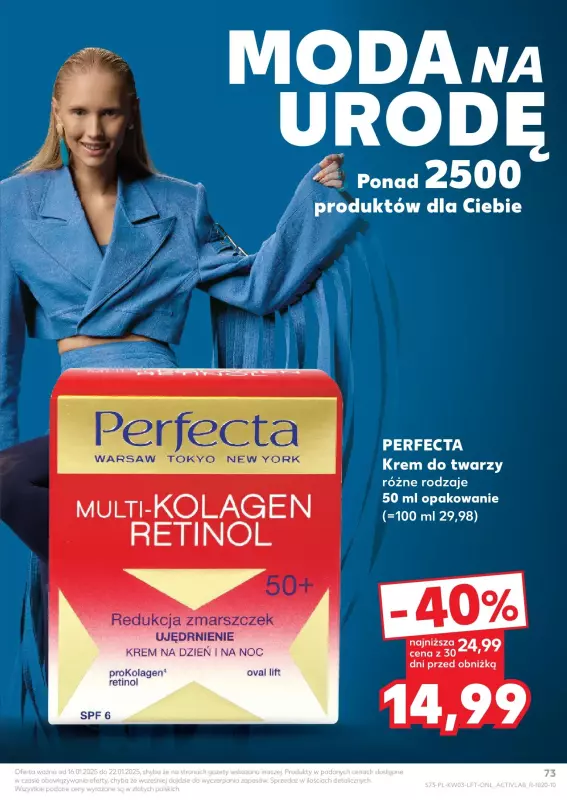 Kaufland - gazetka promocyjna Oferta Kaufland od czwartku 16.01 do środy 22.01 - strona 73